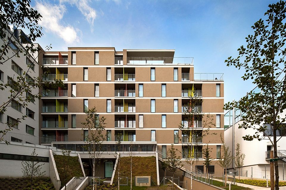 R4R Storchengasse, Dietrich Untertrifaller Architekten ZT GmbH room4rent Storchengrund, Copyright: Dietrich Untertrifaller Architekten ZT GmbH